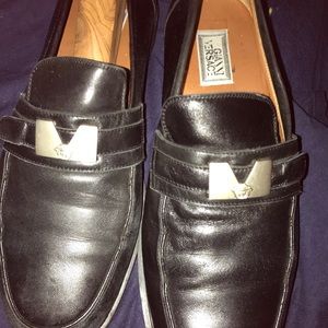 Versace men dress shoes slightly worn